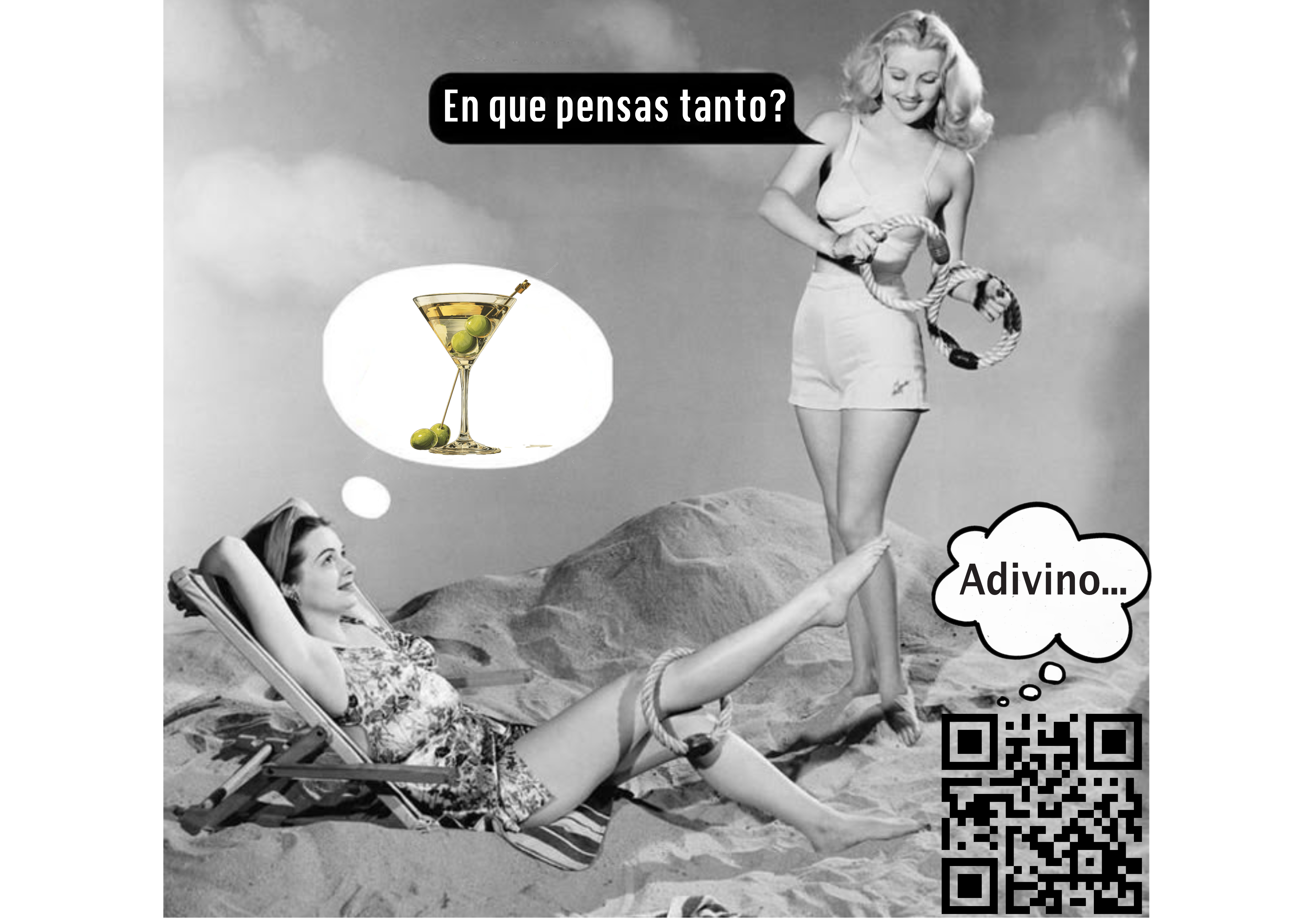Poster QR - Adivino