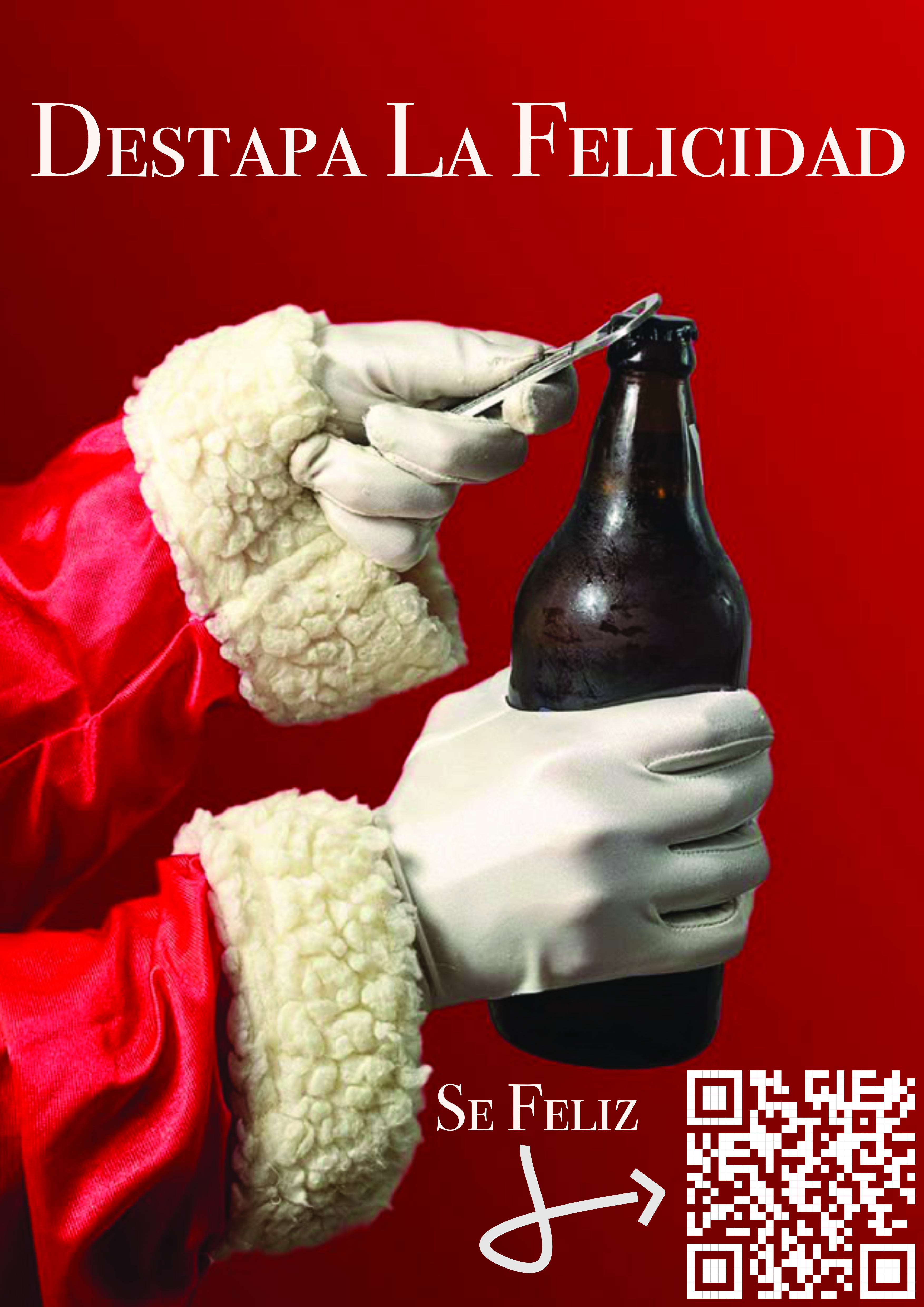 Poster QR - Se Feliz